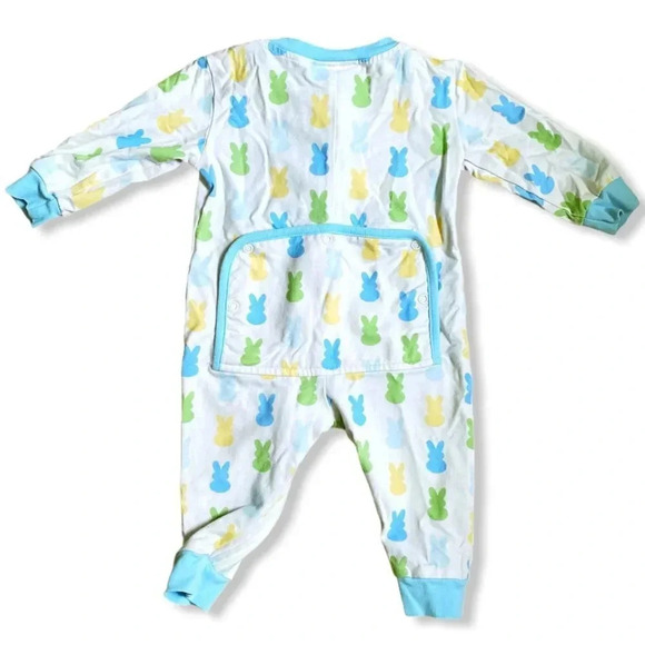 Classic Whimsy | Blue Peeps Easter Pajamas (12 m) - Picture 3 of 5